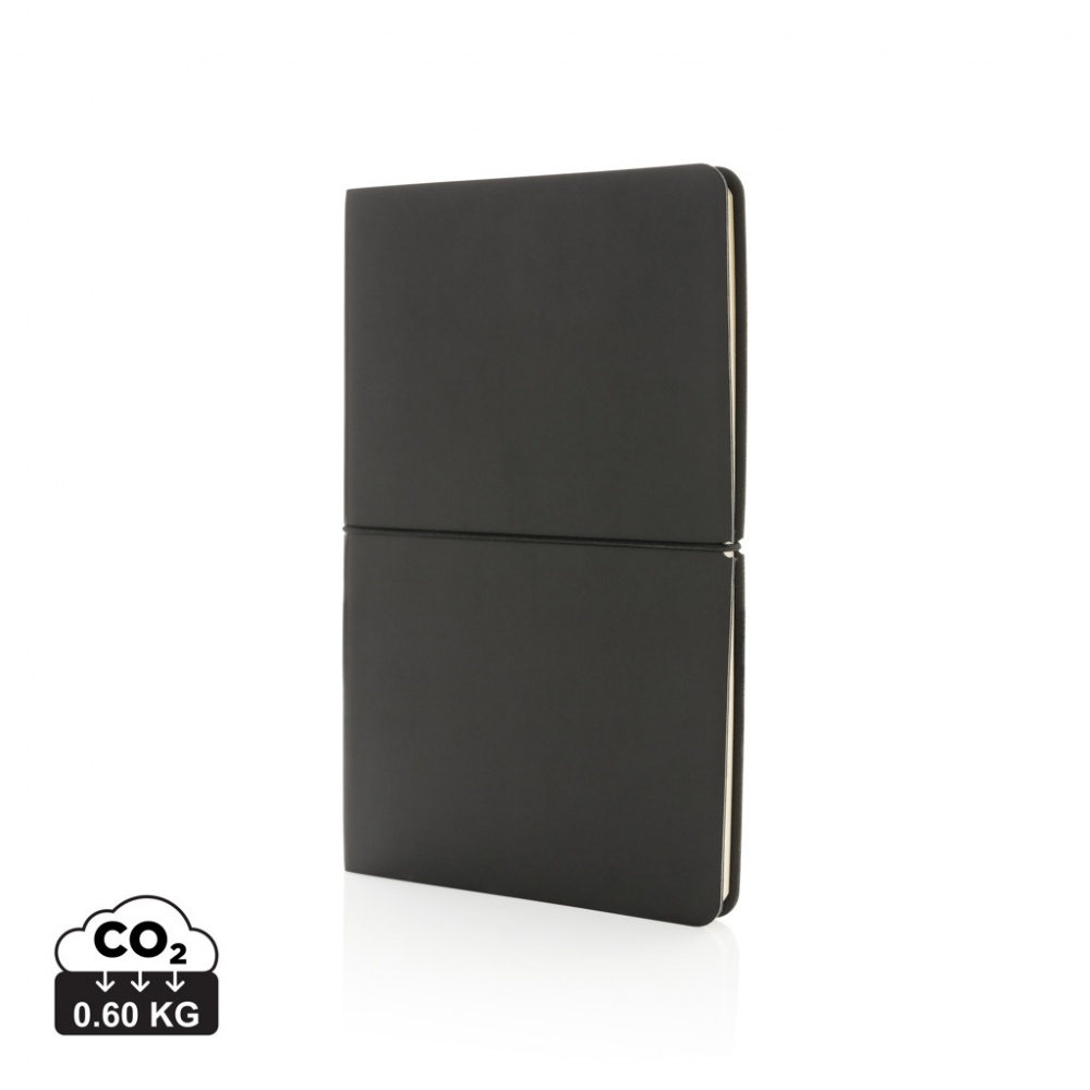 Logotrade promotional giveaway image of: Modern deluxe softcover A5 notebook