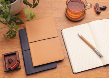 Logotrade promotional products photo of: Modern deluxe softcover A5 notebook