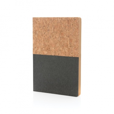 Logotrade advertising product picture of: A5 cork & kraft notebook