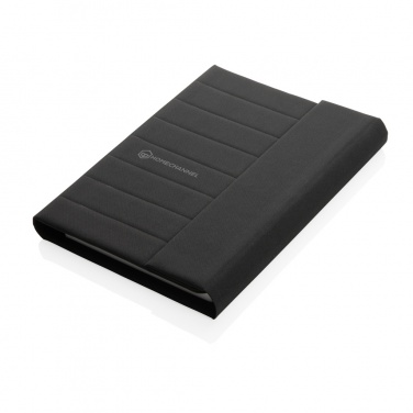 Logo trade promotional giveaways image of: Impact Aware™ A5 notebook with magnetic closure