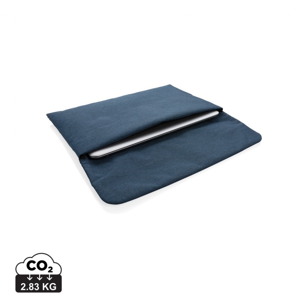 Logotrade advertising products photo of: Magnetic closing 15.6" Laptop sleeve PVC free