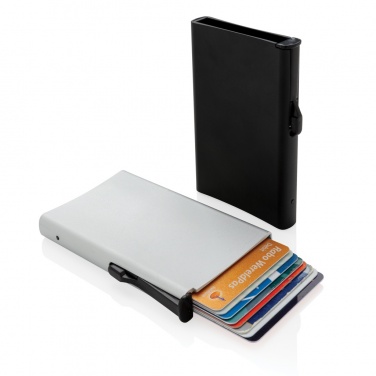 Logo trade corporate gifts picture of: Standard aluminium RFID cardholder