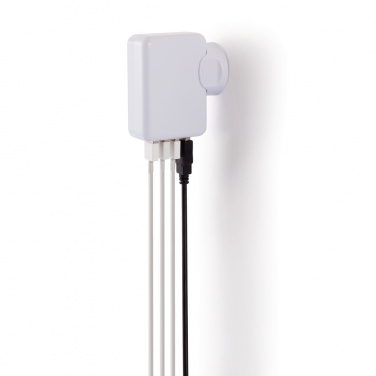 Logotrade promotional merchandise photo of: Travel plug with 4 USB ports