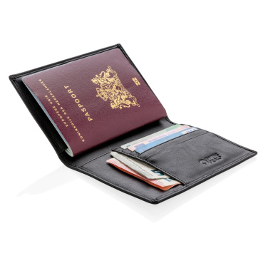 Logo trade promotional product photo of: RFID anti-skimming passport holder