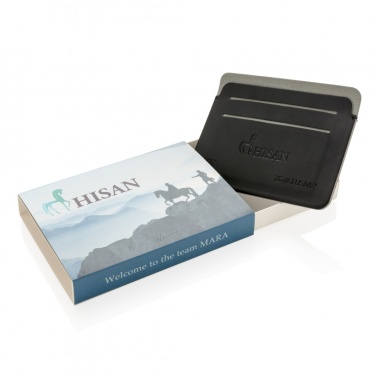 Logo trade advertising product photo of: Quebec RFID safe cardholder