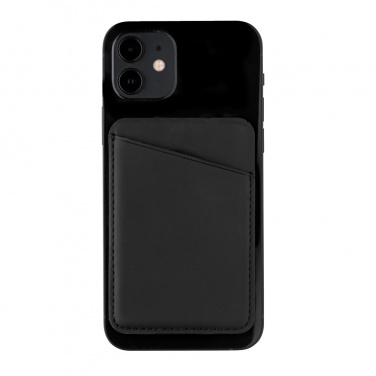 Logo trade business gifts image of: Magnetic phone card holder