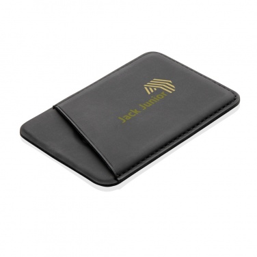 Logo trade advertising product photo of: Magnetic phone card holder