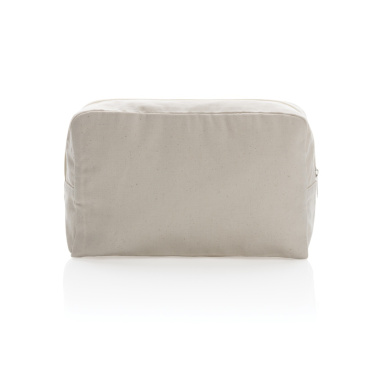 Logo trade advertising products picture of: Impact Aware™ 285 gsm rcanvas toiletry bag undyed