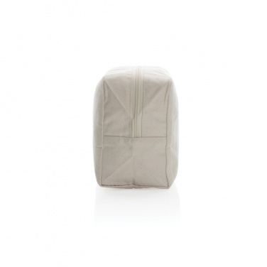 Logotrade business gift image of: Impact Aware™ 285 gsm rcanvas toiletry bag undyed