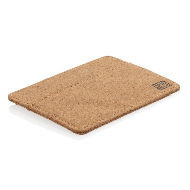 Logo trade corporate gift photo of: Cork secure RFID slim wallet