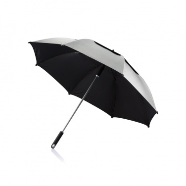 Logo trade promotional gifts picture of: 27” Hurricane storm umbrella