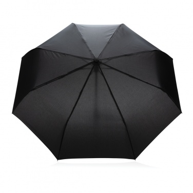 Logo trade promotional giveaways image of: 21" Impact AWARE™ RPET 190T auto open/close umbrella