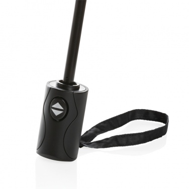 Logo trade promotional products image of: 21" Impact AWARE™ RPET 190T auto open/close umbrella