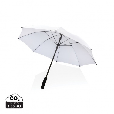 Logo trade promotional giveaways picture of: 23" Impact AWARE™ RPET 190T Storm proof umbrella