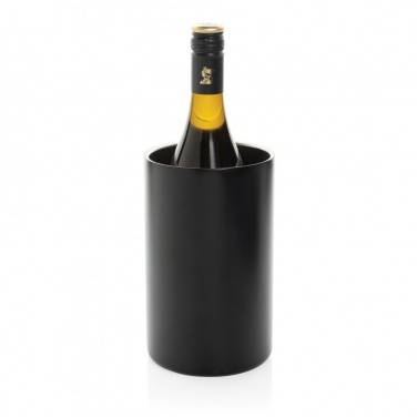 Logo trade corporate gifts image of: Vino RCS certified recycled stainless steel wine bucket