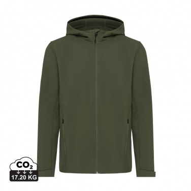 Logo trade promotional items picture of: Iqoniq Makalu men recycled polyester soft shell jacket