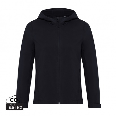 Logo trade promotional products image of: Iqoniq Makalu women recycled polyester soft shell jacket
