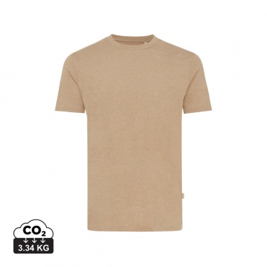 Logotrade promotional merchandise photo of: Iqoniq Manuel recycled cotton t-shirt undyed