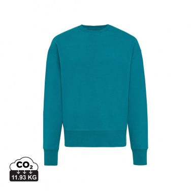 Logotrade corporate gift image of: Iqoniq Kruger relaxed recycled cotton crew neck