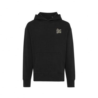 Logo trade advertising product photo of: Iqoniq Yoho recycled cotton relaxed hoodie