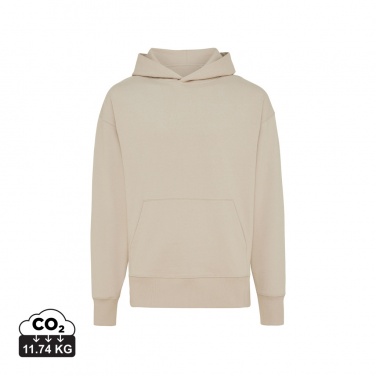Logo trade business gifts image of: Iqoniq Yoho recycled cotton relaxed hoodie