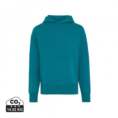 Logo trade promotional gifts picture of: Iqoniq Yoho recycled cotton relaxed hoodie