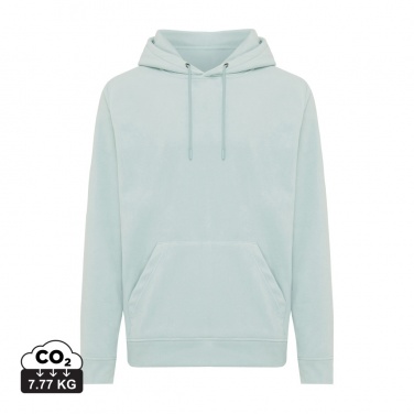Logotrade promotional item image of: Iqoniq Trivor recycled polyester microfleece hoodie
