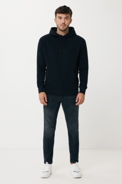Logotrade promotional giveaway image of: Iqoniq Rila lightweight recycled cotton hoodie