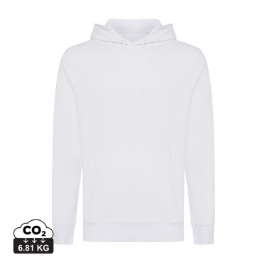 Logotrade promotional item image of: Iqoniq Rila lightweight recycled cotton hoodie