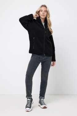 Logo trade promotional items picture of: Iqoniq Diran recycled polyester pile fleece jacket