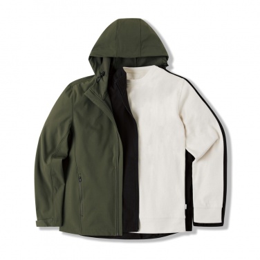 Logo trade promotional giveaway photo of: Iqoniq Diran recycled polyester pile fleece jacket