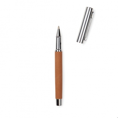 Logo trade promotional giveaways picture of: VINGA Bosler RCS recycled SS pen