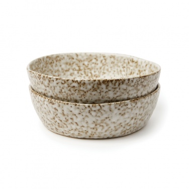 Logo trade promotional giveaways image of: VINGA Nuvem stoneware mini bowl, 2 pcs set