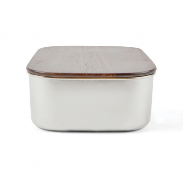 Logo trade promotional gifts picture of: VINGA Ciro RCS recycled steel lunch box