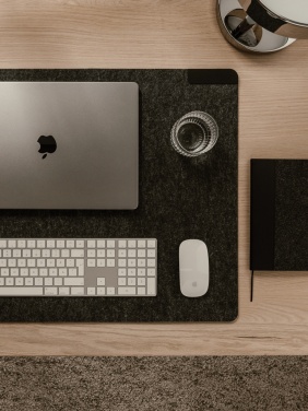 Logo trade corporate gift photo of: VINGA Albon GRS recycled felt desk pad