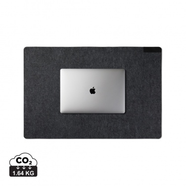 Logotrade promotional giveaway picture of: VINGA Albon GRS recycled felt desk pad
