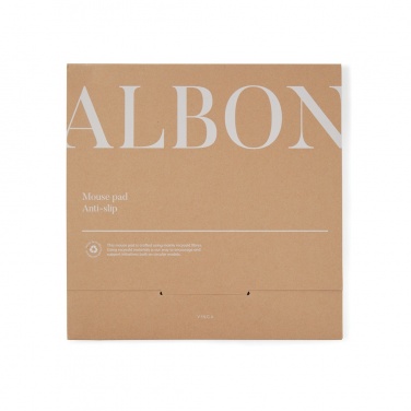 Logo trade promotional products image of: VINGA Albon GRS recycled felt mouse pad