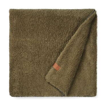 Logotrade promotional giveaway picture of: VINGA Maine GRS recycled double pile blanket