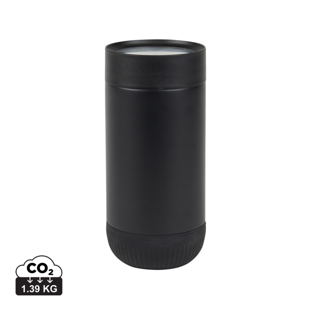 Logo trade advertising products picture of: VINGA Erie RCS recycled SS push mug 350 ML