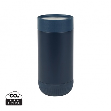 Logo trade promotional giveaway photo of: VINGA Erie RCS recycled SS push mug 350 ML