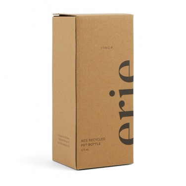 Logo trade promotional product photo of: VINGA Erie RCS recycled pet bottle 575 ML