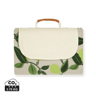 Logo trade promotional merchandise picture of: VINGA Daya GRS RPET picnic blanket