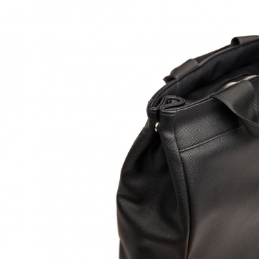 Logo trade promotional products image of: VINGA Bermond RCS recycled PU backpack