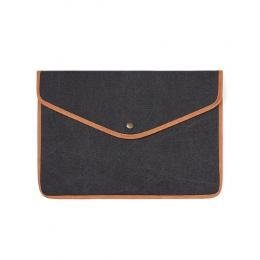 Logotrade promotional giveaway image of: VINGA Bosler GRS recycled canvas 16" laptop sleeve