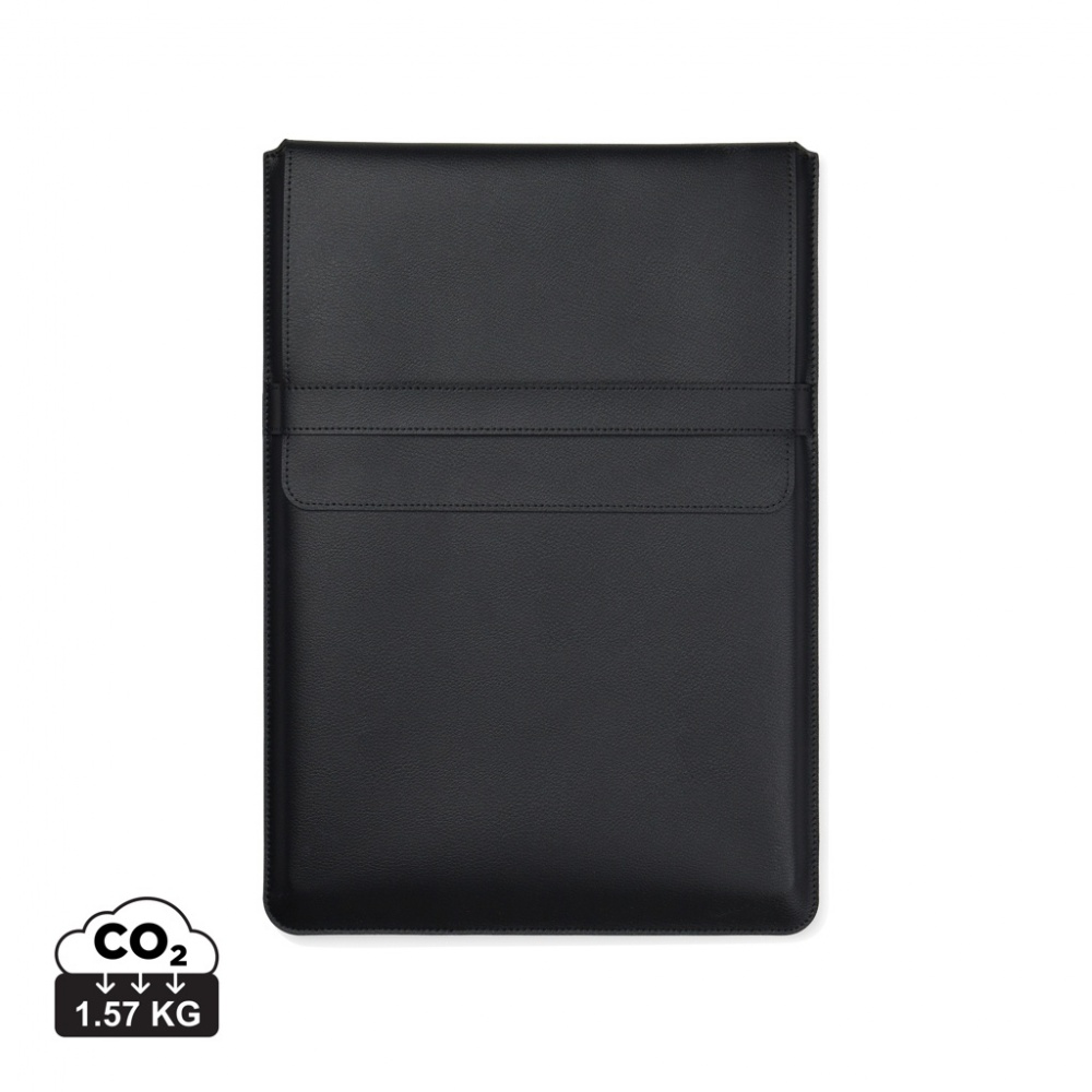 Logo trade promotional items image of: VINGA Timo PU RCS RPET 16" laptop sleeve