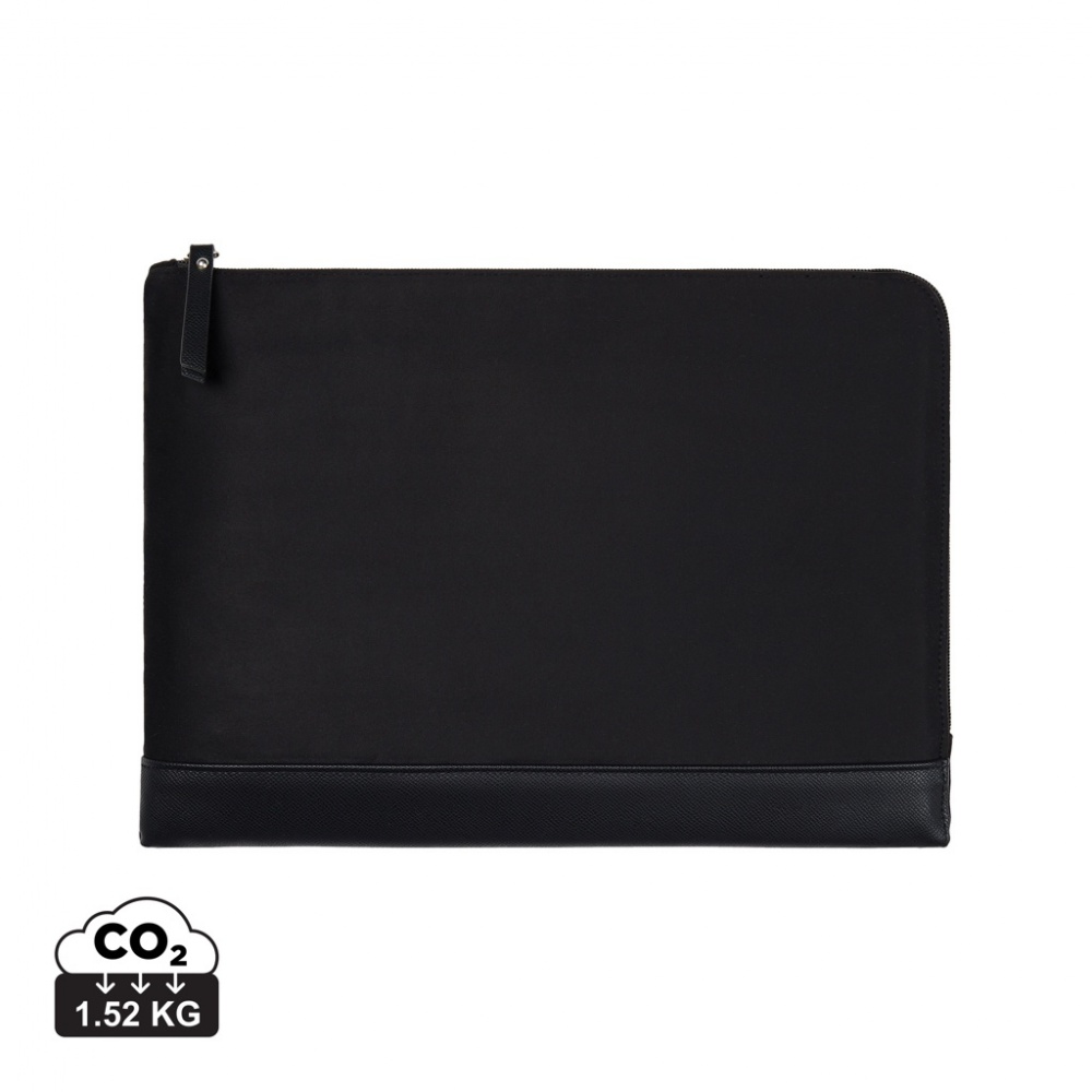 Logo trade promotional merchandise image of: VINGA Marlow RCS recycled polyester 16" laptop sleeve