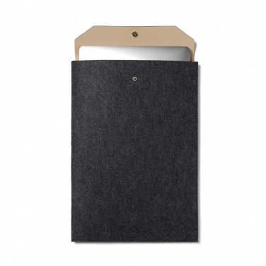 Logotrade promotional items photo of: VINGA Albon GRS recycled felt 17" laptop sleeve