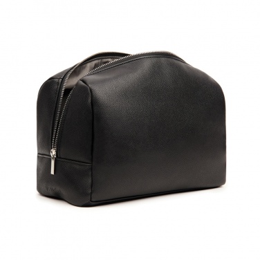 Logo trade promotional giveaway photo of: VINGA Bermond RCS recycled PU toiletry bag
