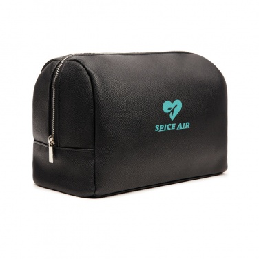 Logotrade corporate gift picture of: VINGA Bermond RCS recycled PU toiletry bag