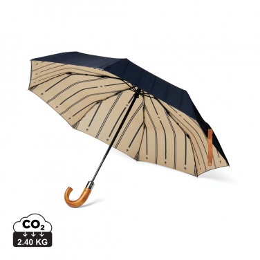 Logotrade promotional merchandise picture of: VINGA Bosler AWARE™ recycled pet 21" foldable umbrella